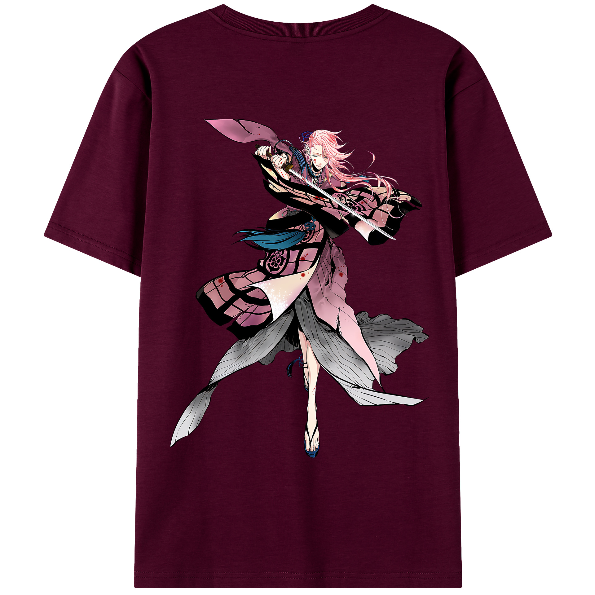 （画像用） 刀剣乱舞 Touken Ranbu レディース半袖Tシャツ(バックプリント)